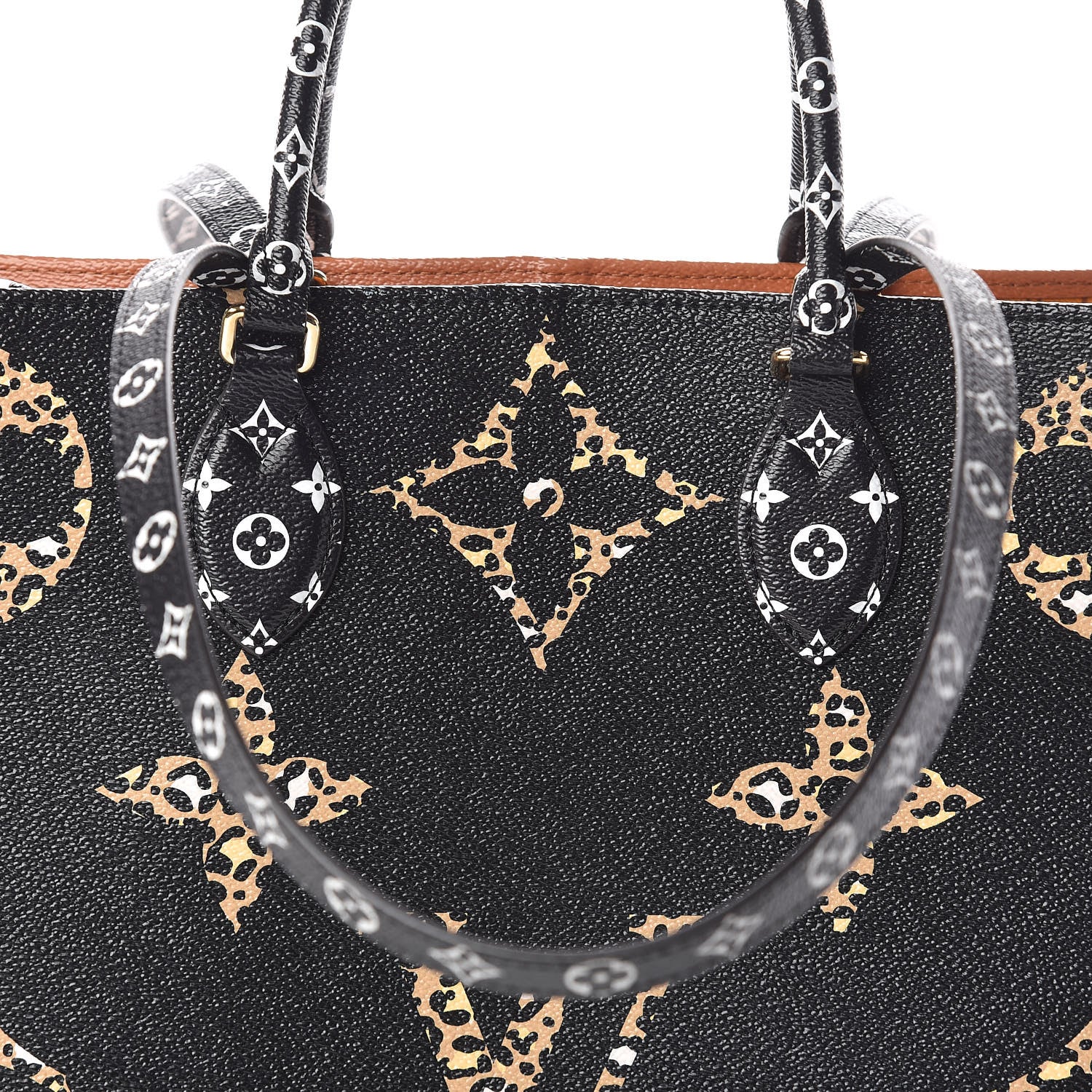 Louis Vuitton Monogram Giant Jungle Onthego GM Black 8 of 10