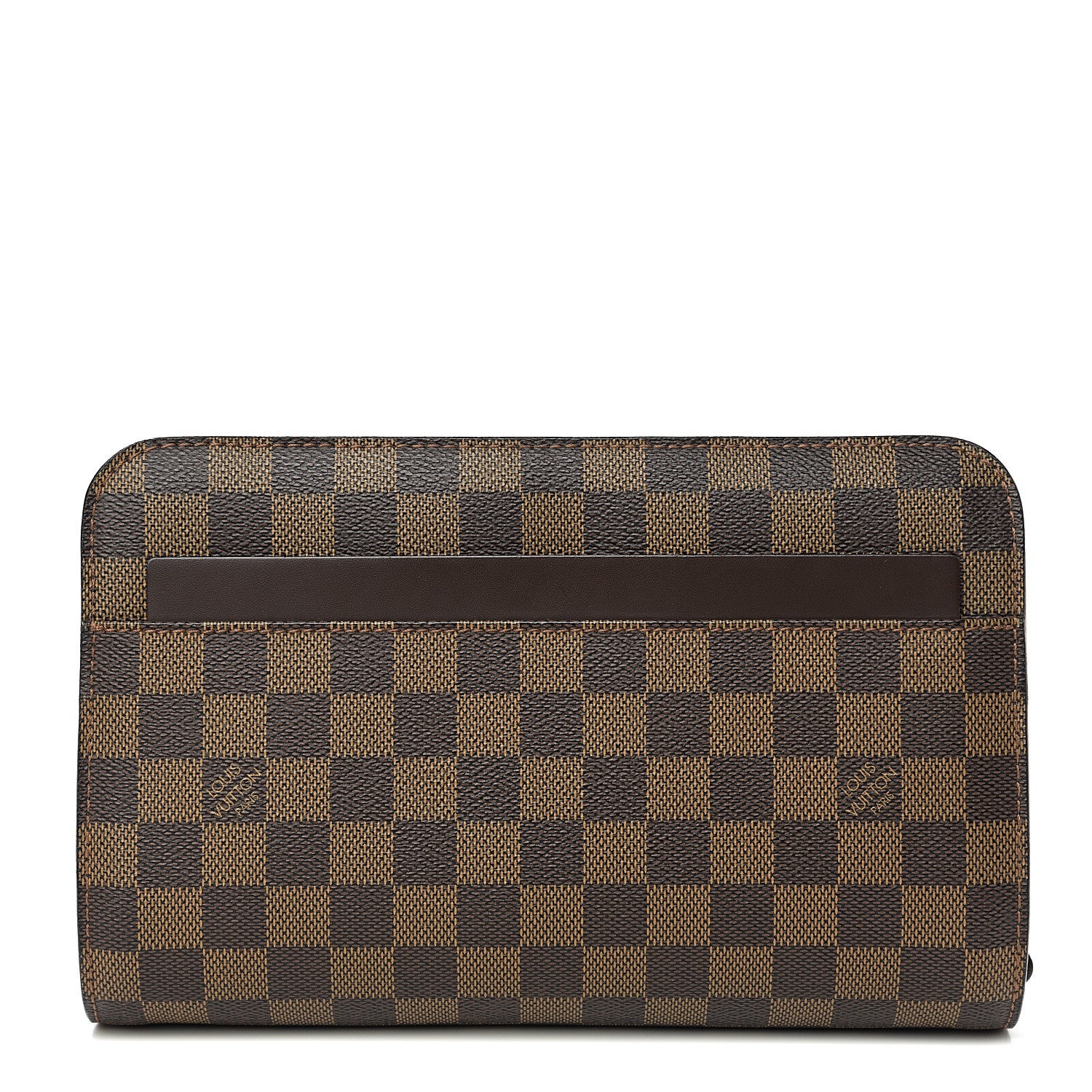Louis Vuitton Damier Ebene Pochette Saint Louis Clutch 1 of 5