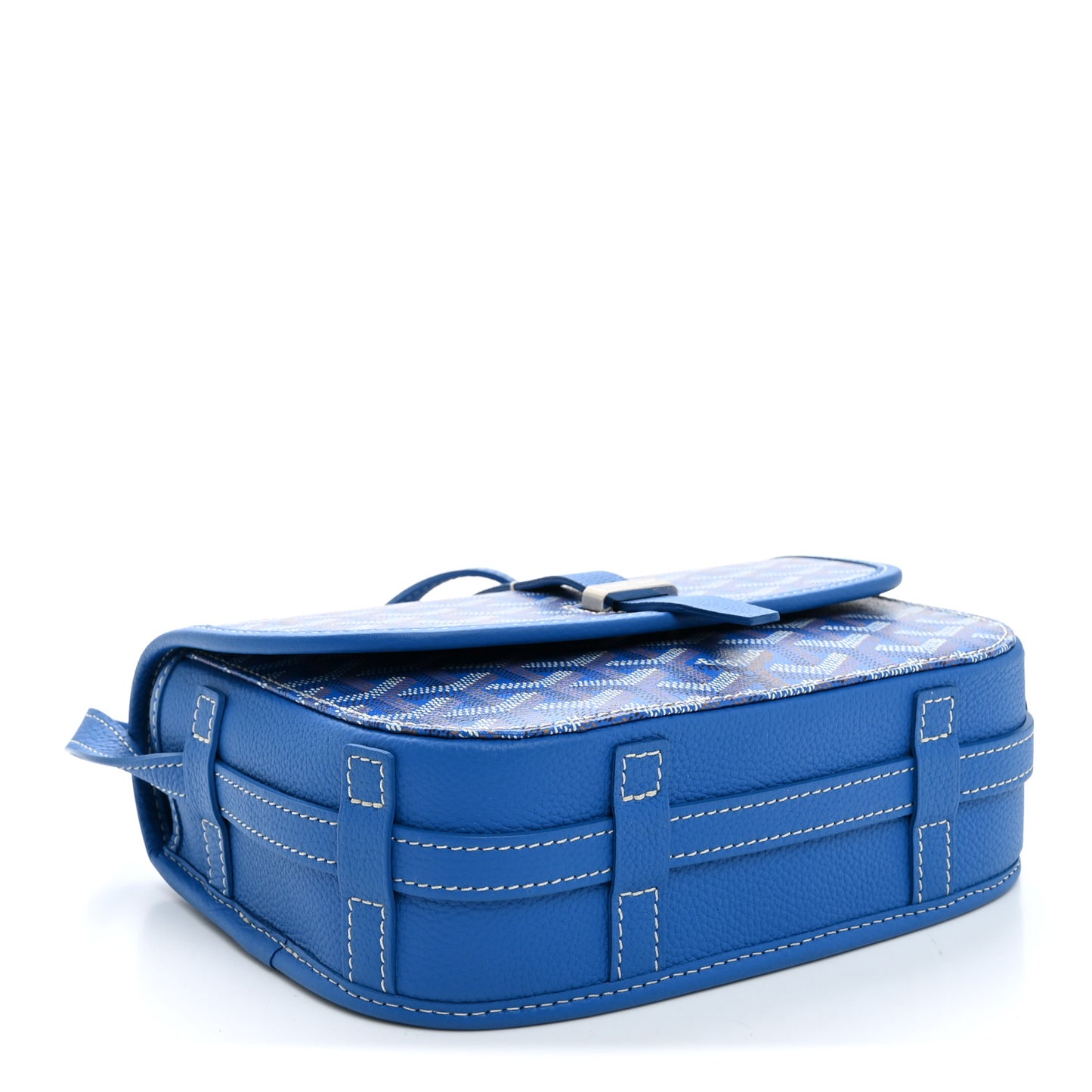 Goyardine Belvedere II PM Messenger Bag Sky Blue