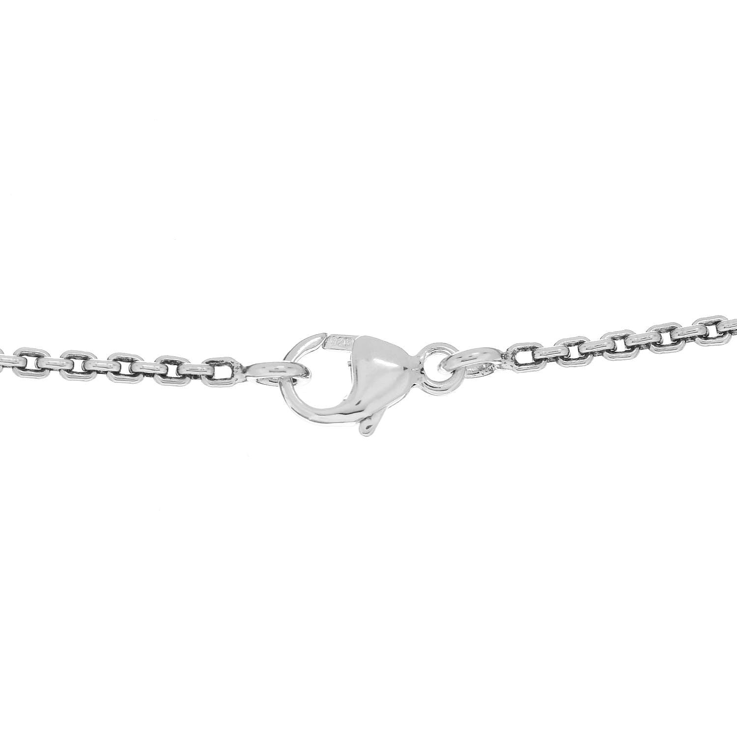 Louis Vuitton Sterling Silver Lockit Necklace 4 of 4