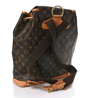 Louis Vuitton Monogram Montsouris GM Backpack 3 of 11