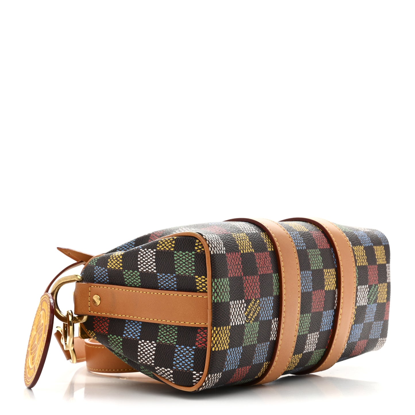 LV Vers Damier Ebene Keepall Bandouliere 25