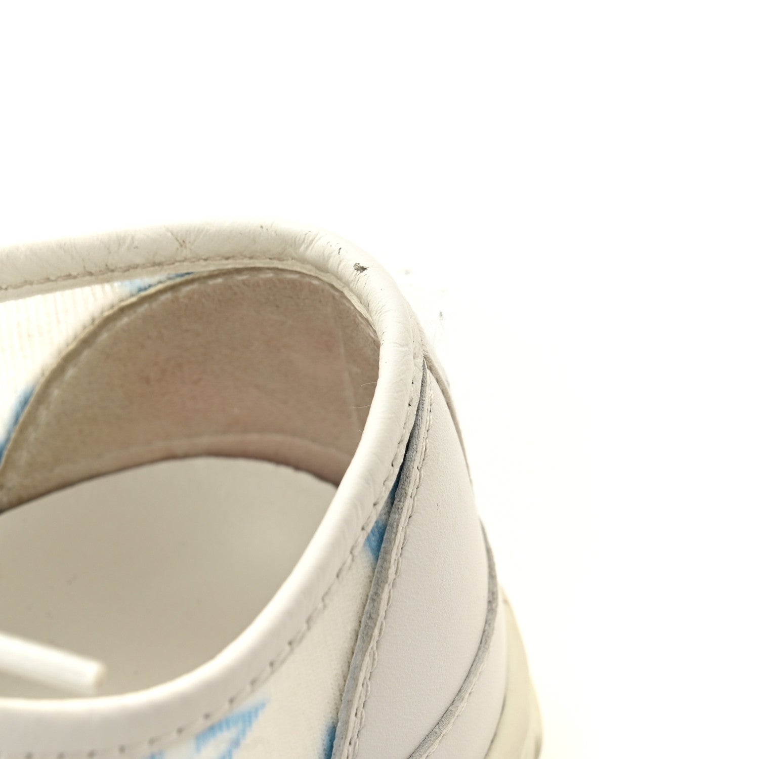 Louis Vuitton Technical Fabric Calfskin Monogram Stellar Sneakers 35  Blue 12 of 12