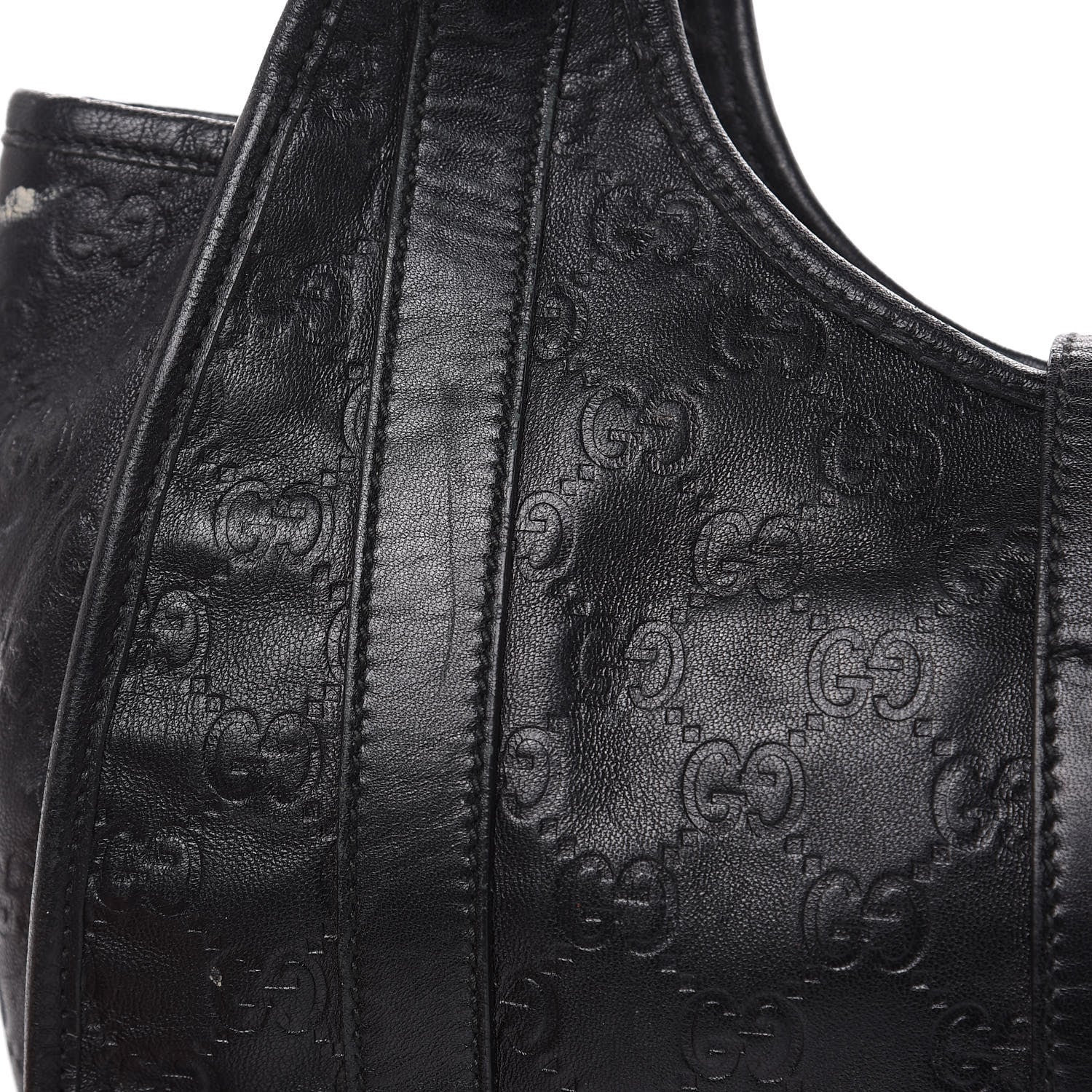 Gucci Guccissima Small Joy Shoulder Bag Black 13 of 22