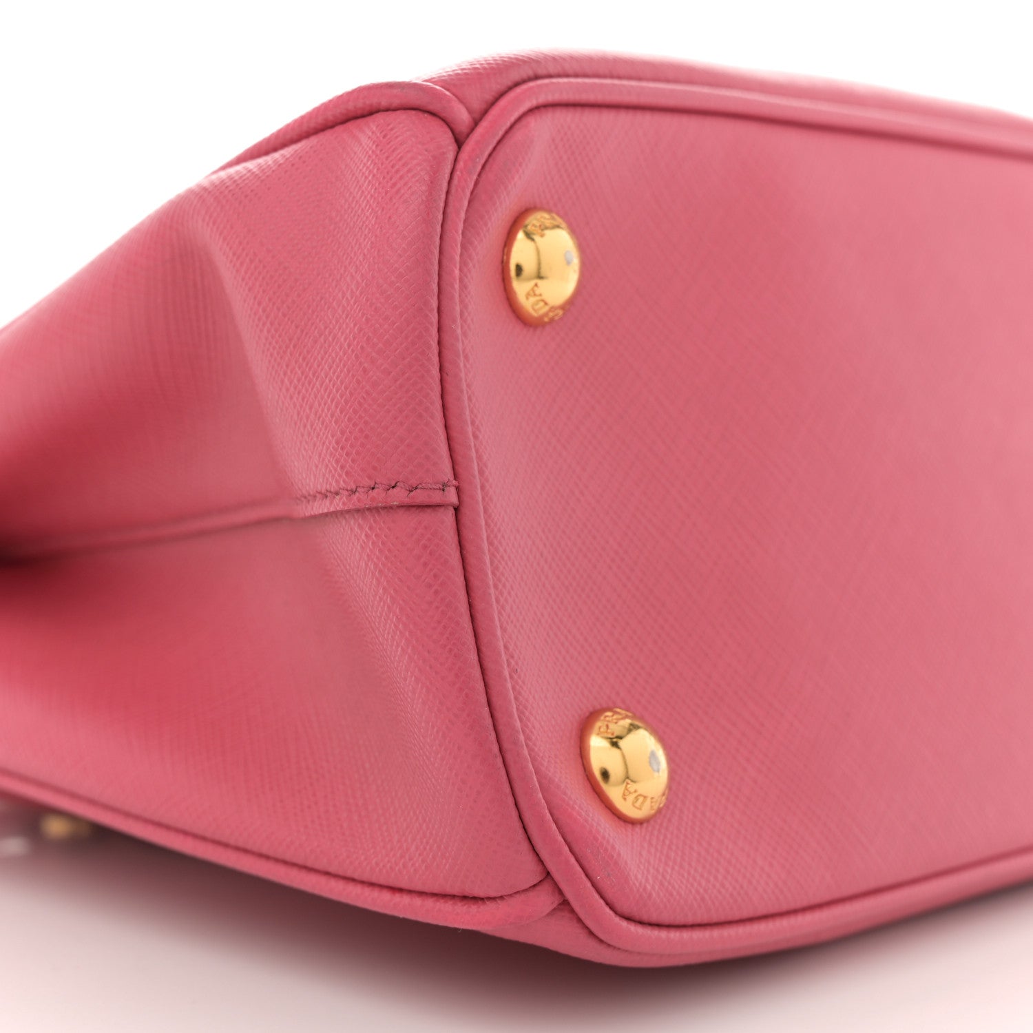 Prada Saffiano Small Galleria Double Zip Tote Peonia 8 of 12