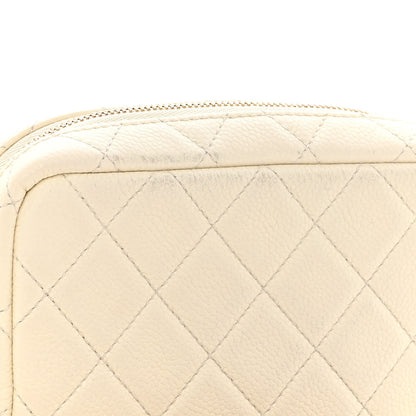 Chanel Caviar Quilted Mini Coco Tassel Camera Case White 11 of 11