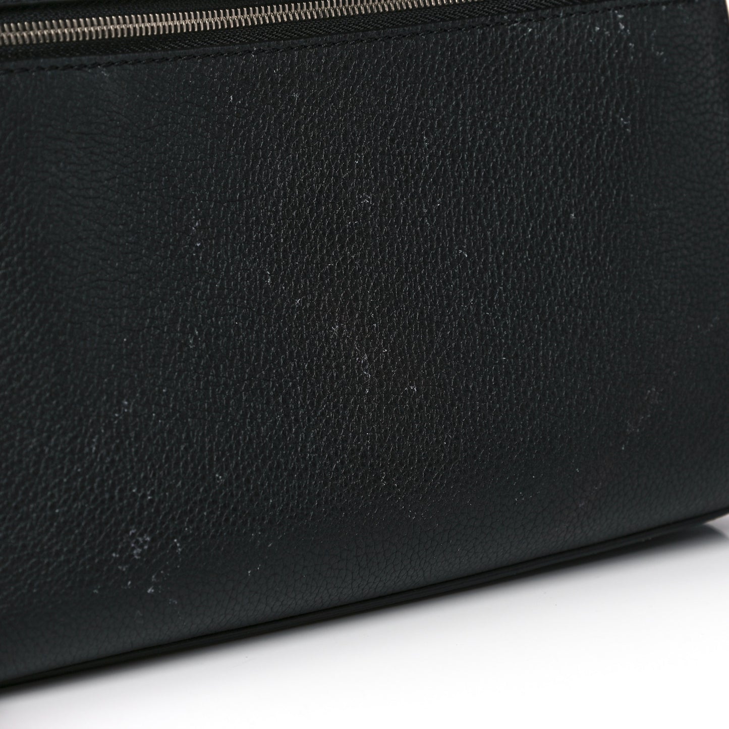 Soft Calfskin My Lockme Chain Bag BB Black