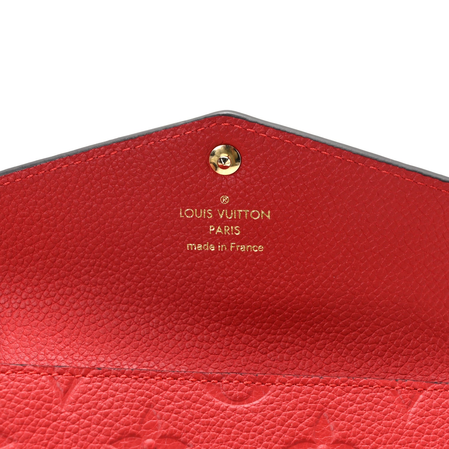Louis Vuitton Empreinte Key Pouch Cherry 6 of 9
