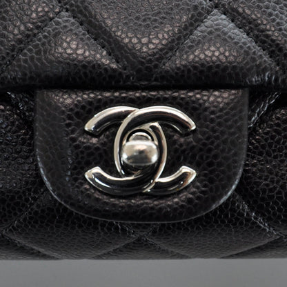 Chanel Caviar Quilted Clutch Flap Bag Black 6 of 10