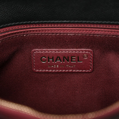 Chanel Caviar Quilted Small Coco Handle Flap Black 6 of 11