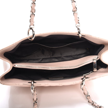 Chanel Caviar Quilted Grand Shopping Tote GST Light Pink 5 of 15