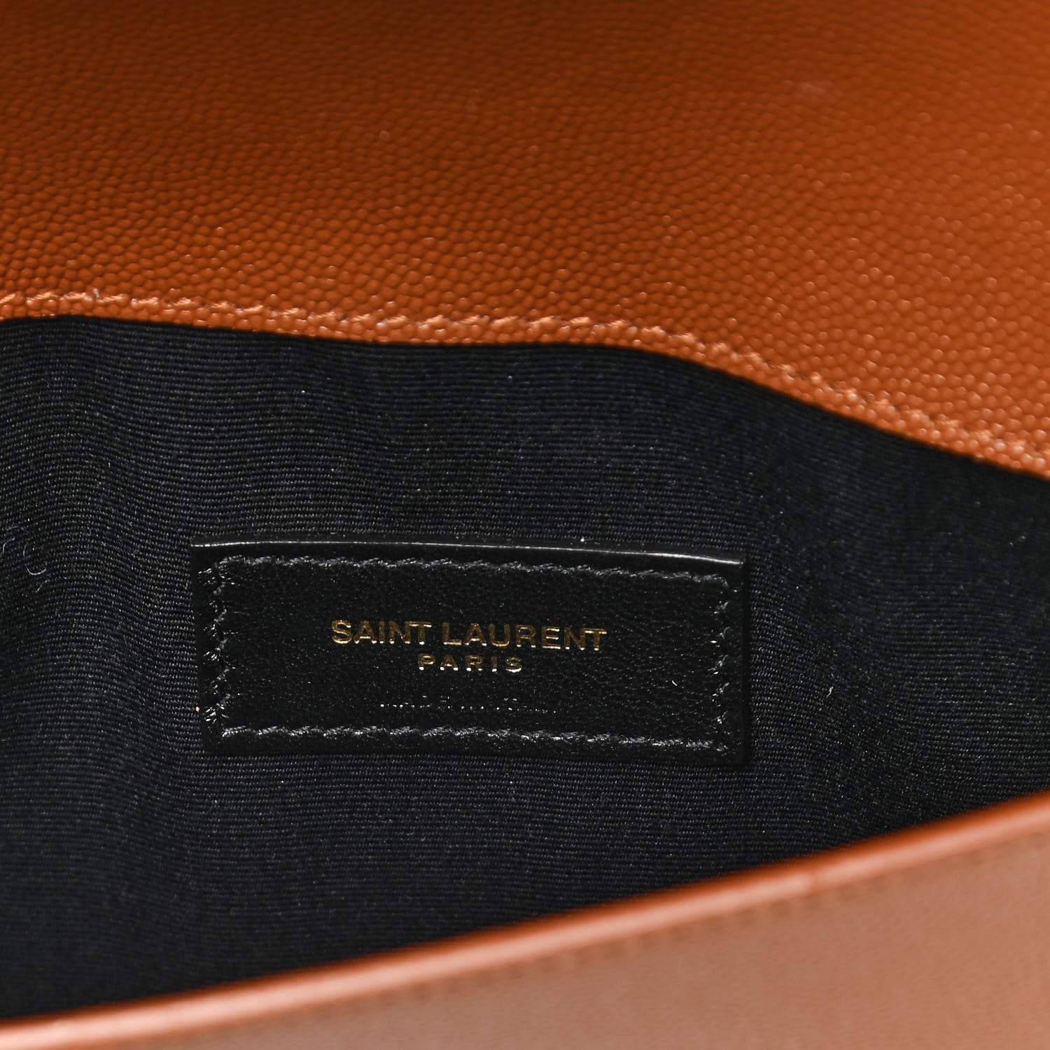 Saint Laurent Grain De Poudre Uptown Pouch Brick 6 of 9