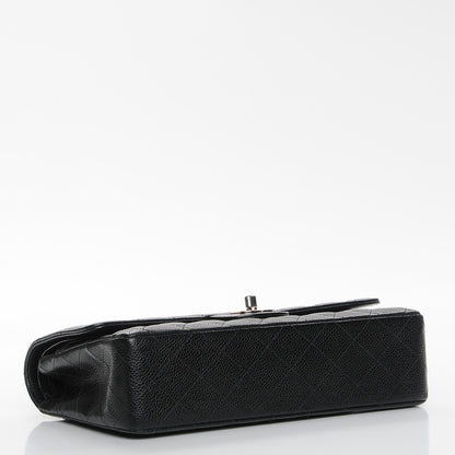 Chanel Caviar Quilted Medium Double Flap Black 4 of 9