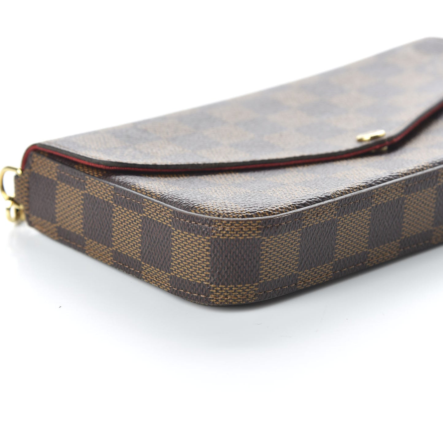 Damier Ebene Pochette Felicie Chain Wallet