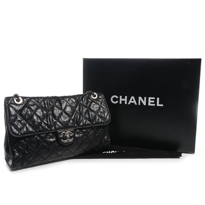 Chanel Caviar CC Crave Jumbo Flap Black 5 of 8