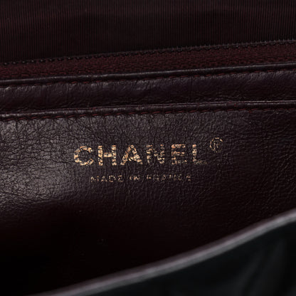 Chanel Lambskin Quilted Jumbo Single Flap Black 6 of 12