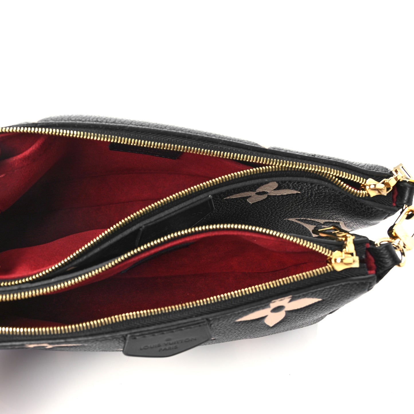 Empreinte Monogram Giant Multi Pochette Accessories Black Beige