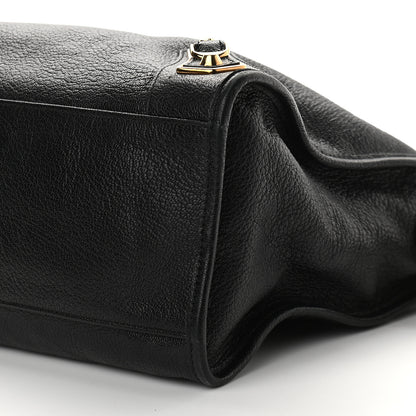 Balenciaga Chevre Gold Metallic Edge Hardware City Black 9 of 10