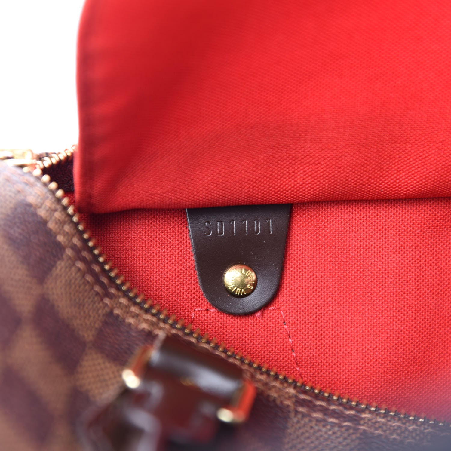 Louis Vuitton Damier Ebene Speedy 25 9 of 11