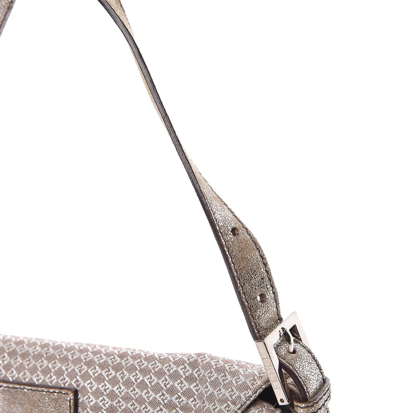 Metallic Zucchino Baguette Silver