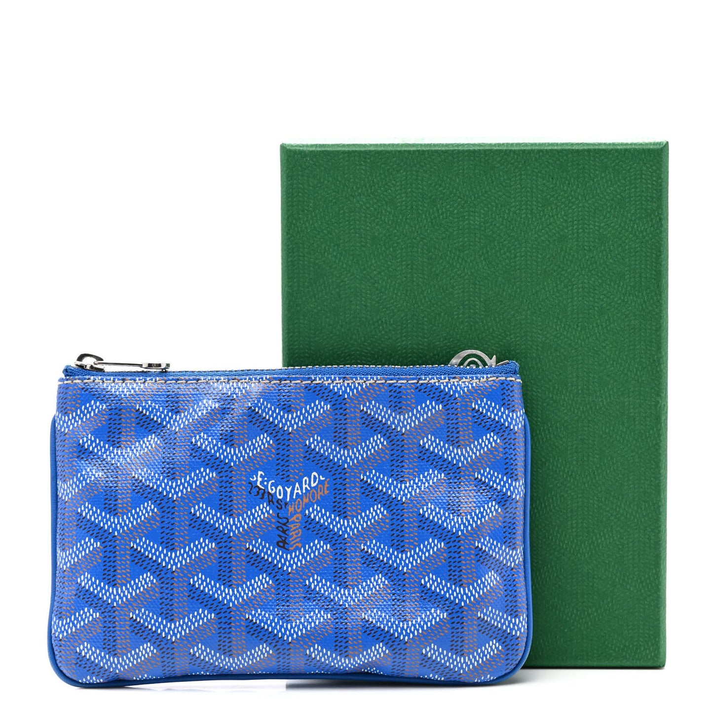 Goyardine Mini Senat Pochette Sky Blue