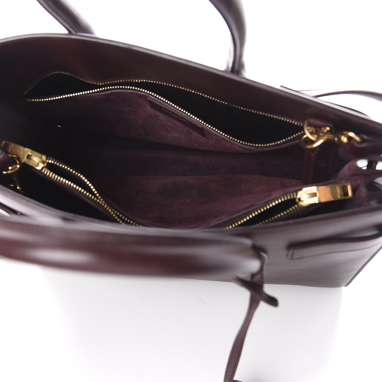 Calfskin Small Sac De Jour Bordeaux