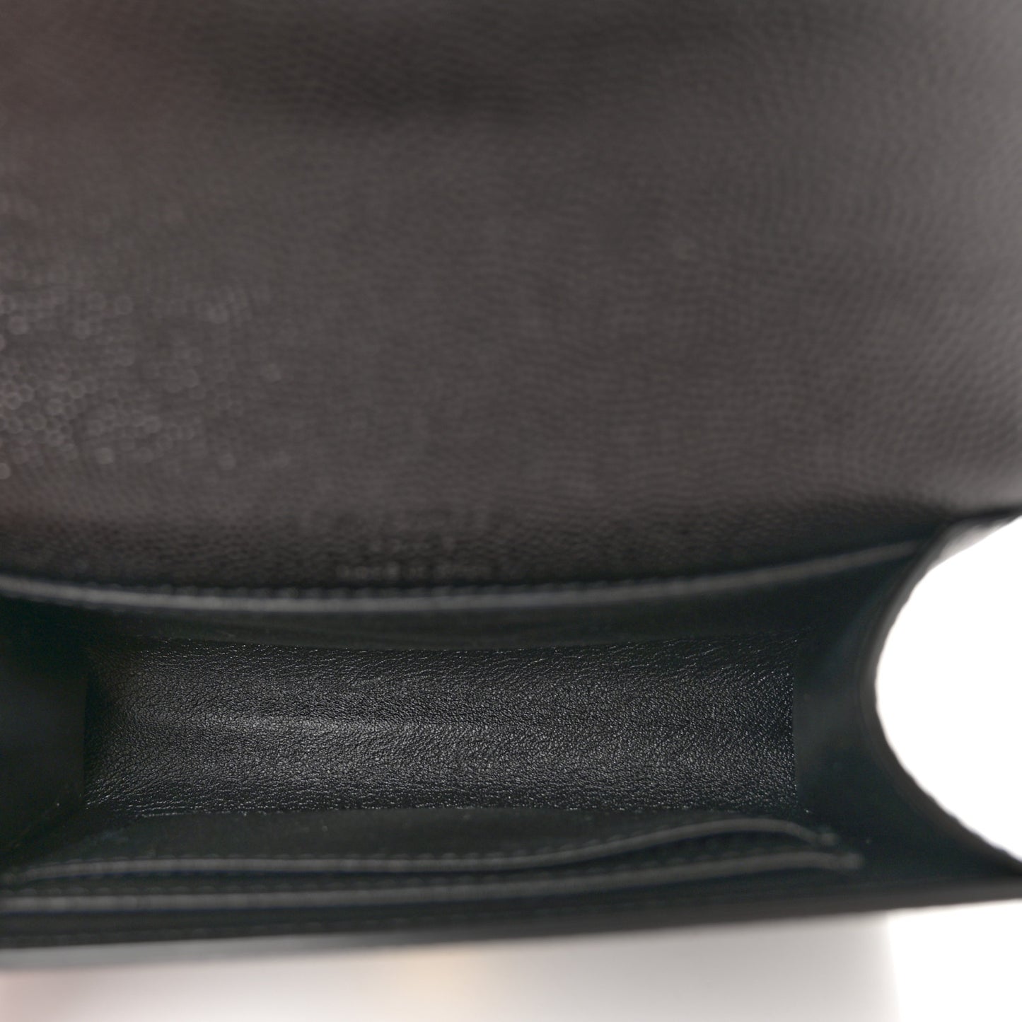 Grain De Poudre Monogram Kate Belt Bag Black