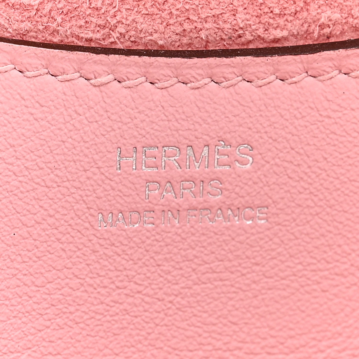 Hermes Taurillon Clemence Swift In-The-Loop 18 Bag Rose Sakura
