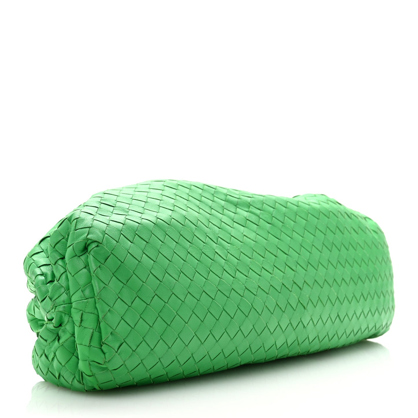 Nappa Maxi Intrecciato The Pouch Oversized Clutch Parakeet