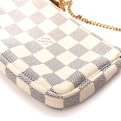 Louis Vuitton Damier Azur Mini Pochette Accessories 10 of 12