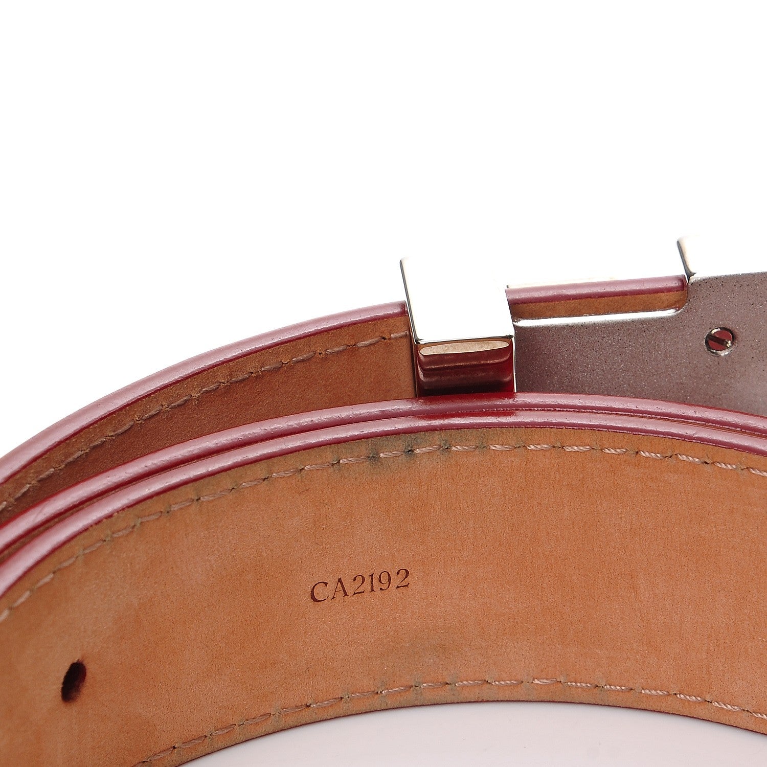 Louis Vuitton Epi 30mm LV Initiales Belt 80 32 Rubis 5 of 10