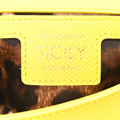 Dolce & Gabbana Dauphine Mini Miss Sicily Bag Yellow 6 of 9