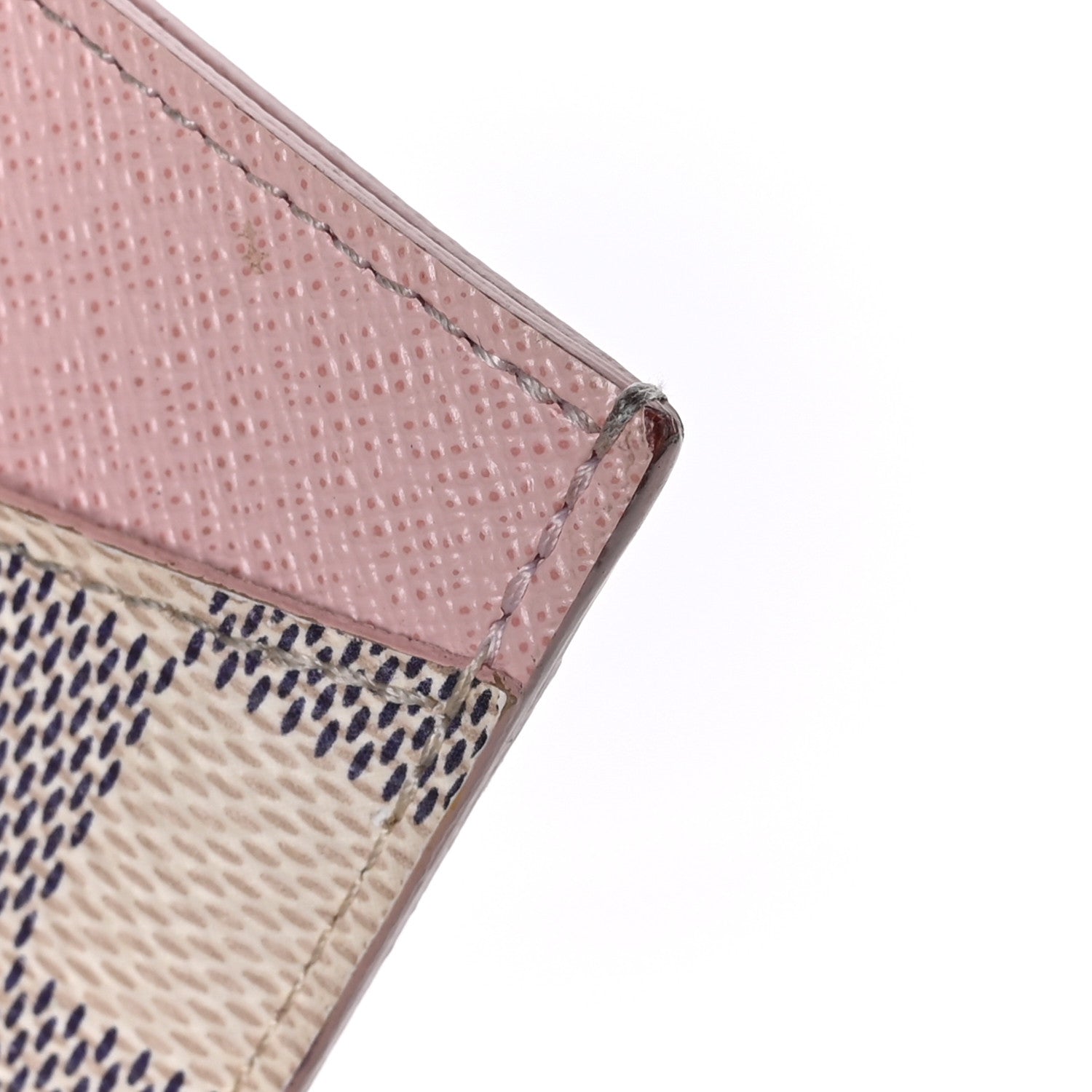 Louis Vuitton Damier Azur Daily Card Holder Rose Ballerine 8 of 8