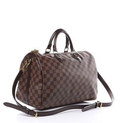 Louis Vuitton Damier Ebene Speedy Bandouliere 35 4 of 13