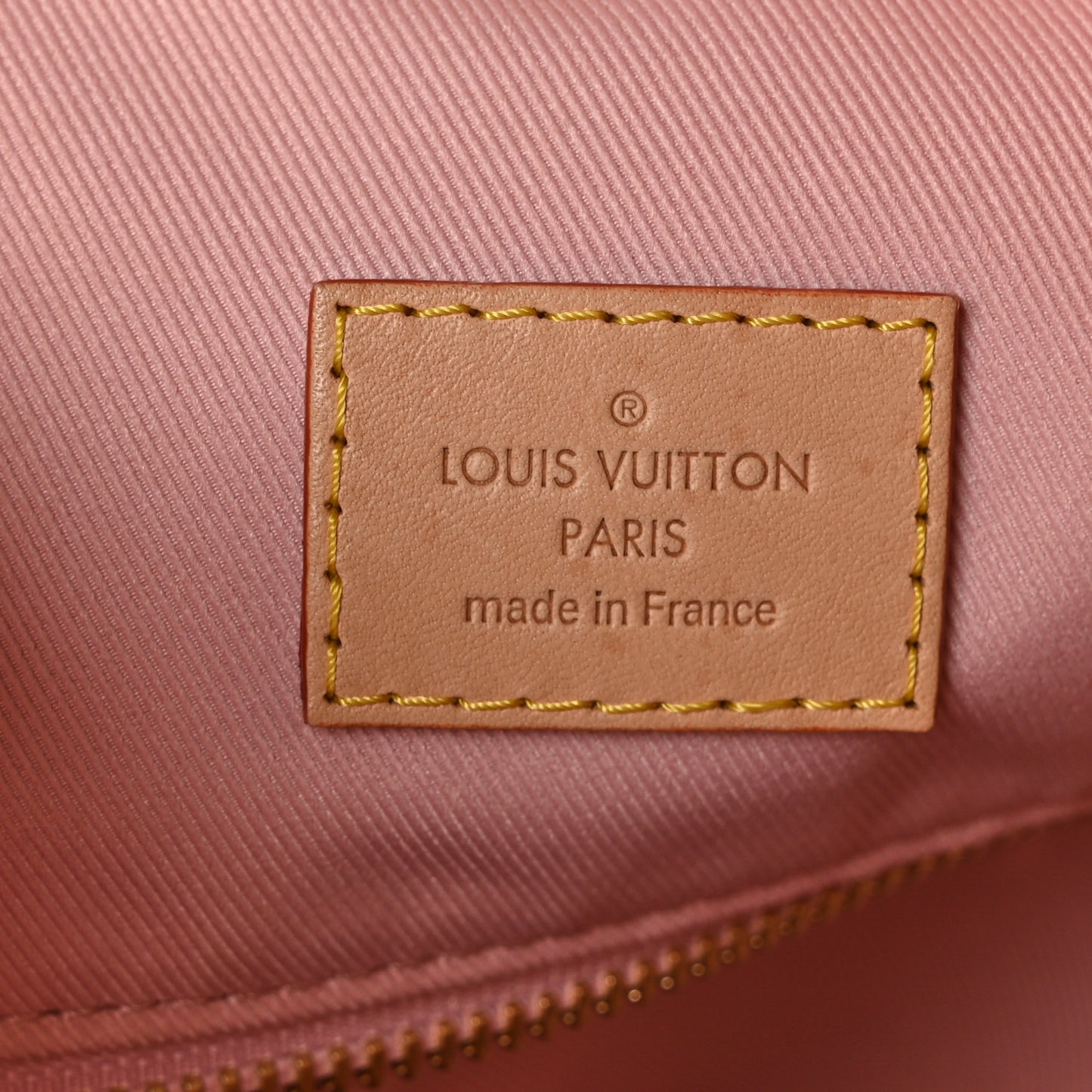 LOUIS VUITTON Damier Azur Graceful MM Rose Ballerine