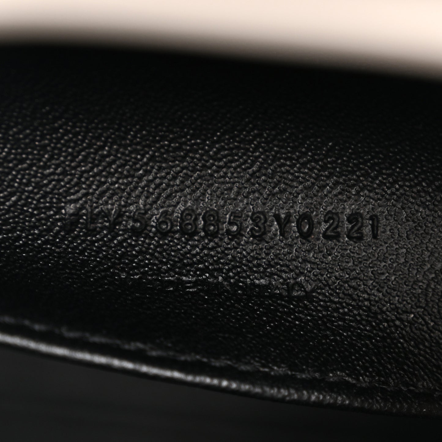 Calfskin Monogram Baby Cabas Fog