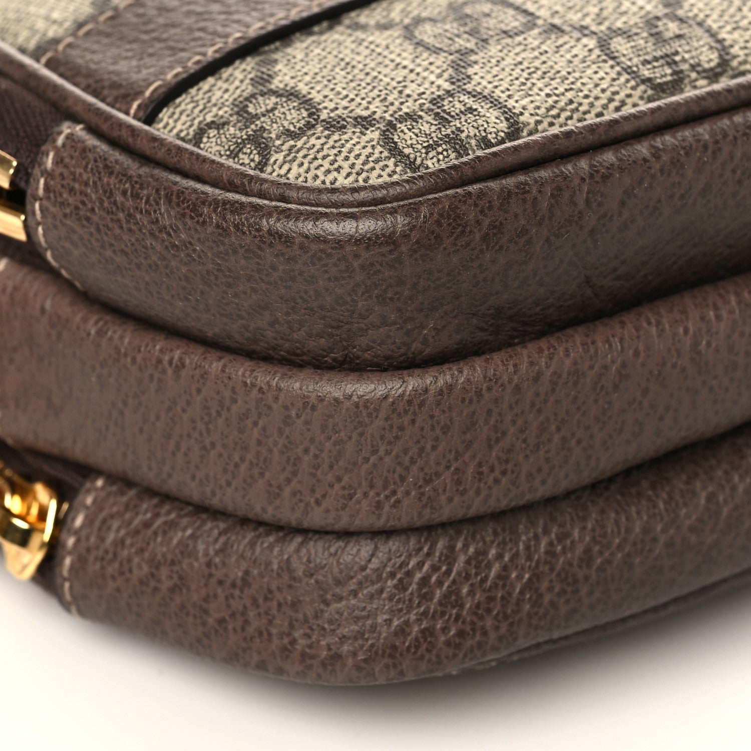 Gucci GG Supreme Monogram Web Mini Ophidia GG Bag Brown 8 of 9