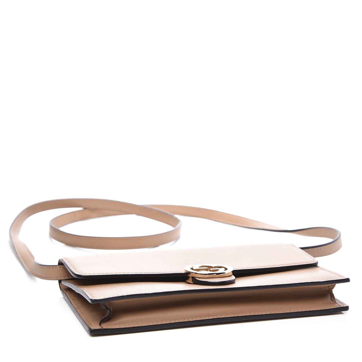 Calfskin Icon Wallet Camelia