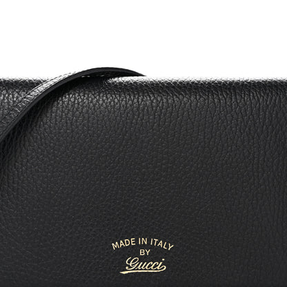 Gucci Dollar Calfskin Mini Swing Wallet Bag Black 8 of 12