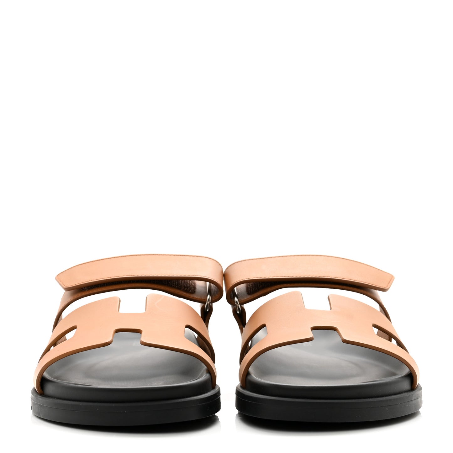 Calfskin Womens Chypre Sandals 38 Naturel