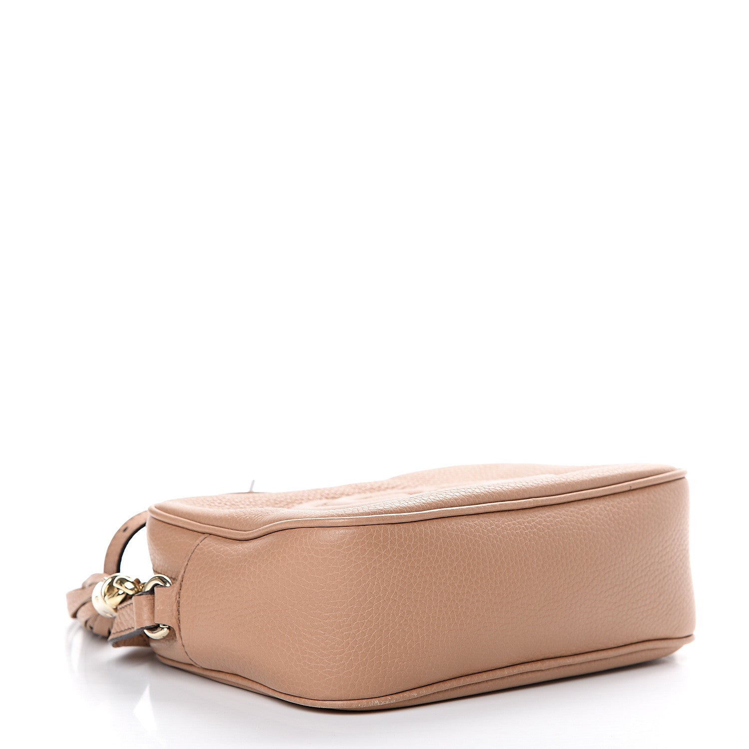 Gucci Pebbled Calfskin Small Soho Disco Bag Rose Beige 3 of 14
