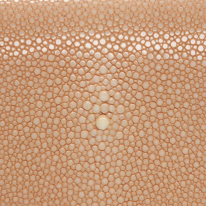 Chanel Galuchat Stingray Medium Boy Flap Light Pink 8 of 8