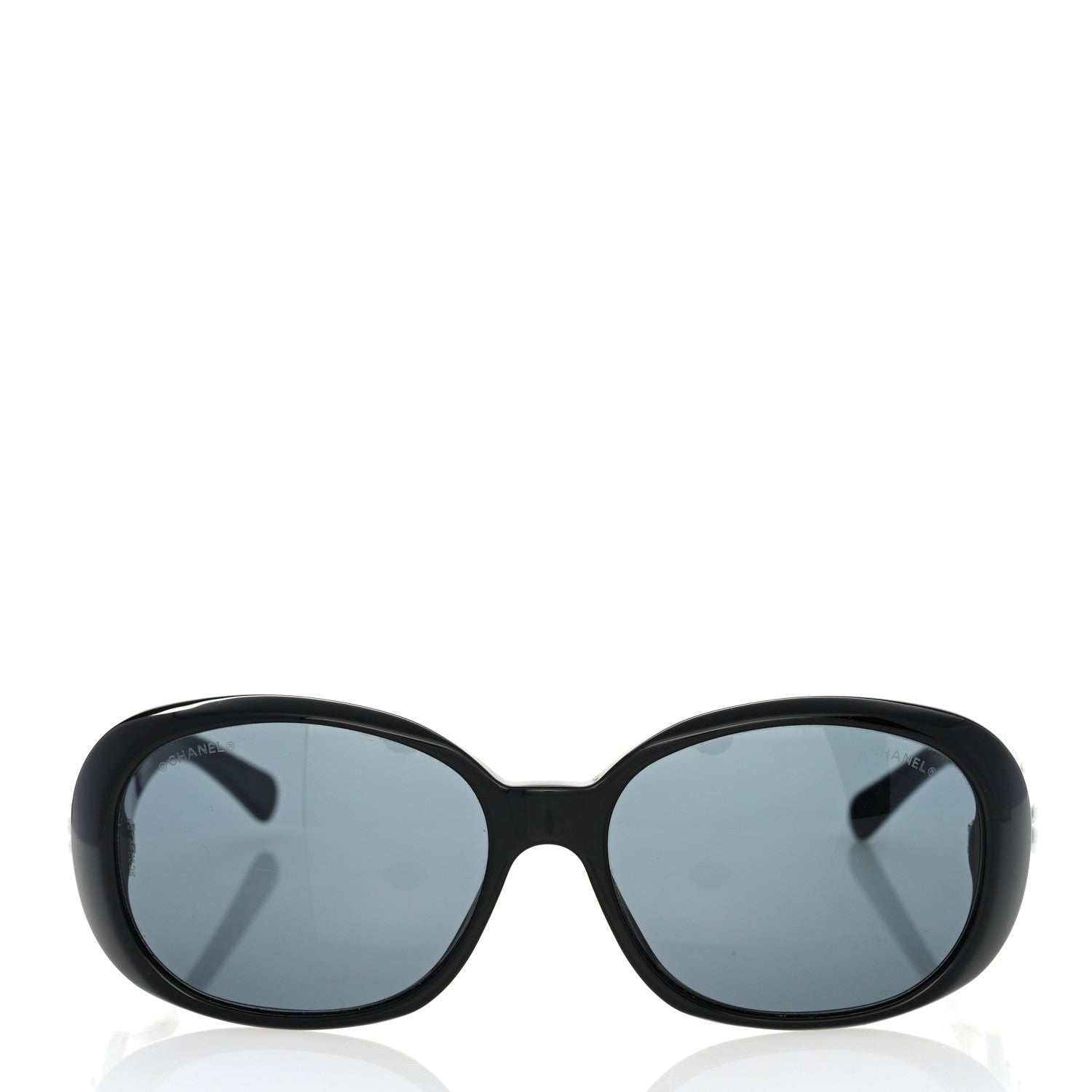 Chanel Acetate Camellia CC Sunglasses 5113 Black 1358185