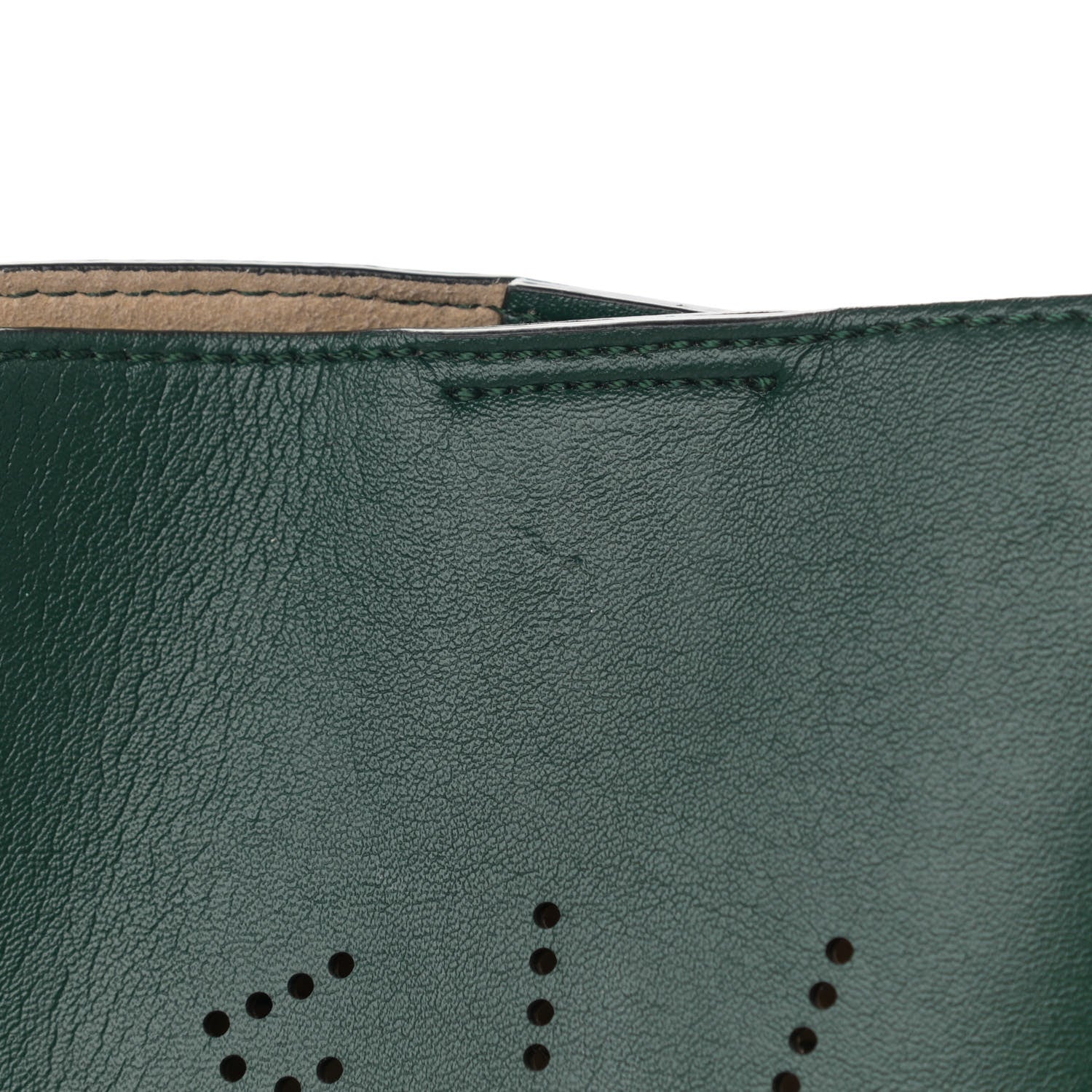 Stella McCartney Eco Alter Nappa Perforated Logo Mini Crossbody Green 13 of 15
