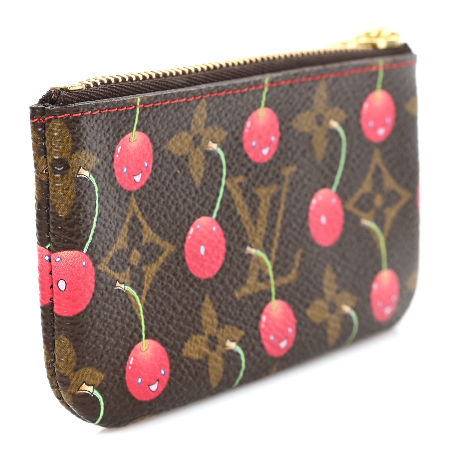 Louis Vuitton Monogram Cerises Key Pouch 3 of 6