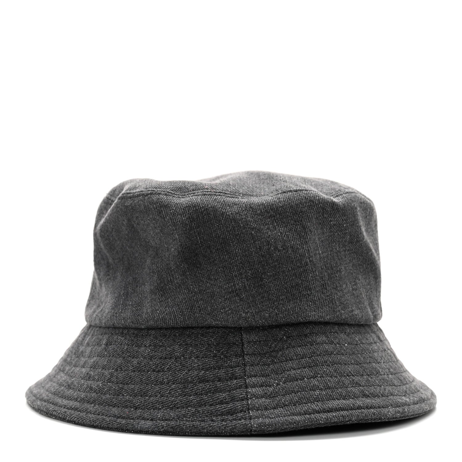 Chanel Fabric Logo Bucket Hat M Grey 5 of 10