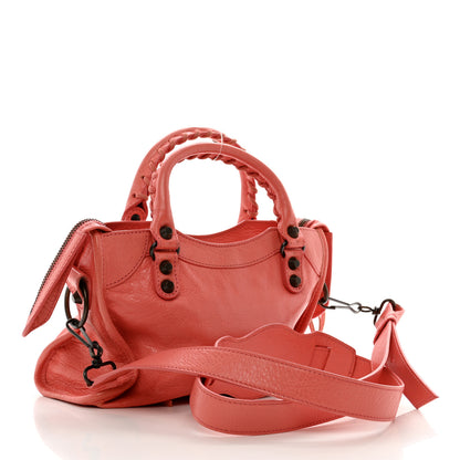 Balenciaga Agneau Classic Hardware Mini City Rose Jaipur 3 of 11