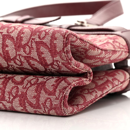 Christian Dior Calfskin Monogram Jeans Pocket Tote Red 10 of 17