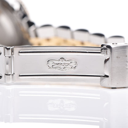 Rolex Stainless Steel 18K Yellow Gold Diamond 26mm Oyster Perpetual Datejust Watch Silver 69173 6 of 8