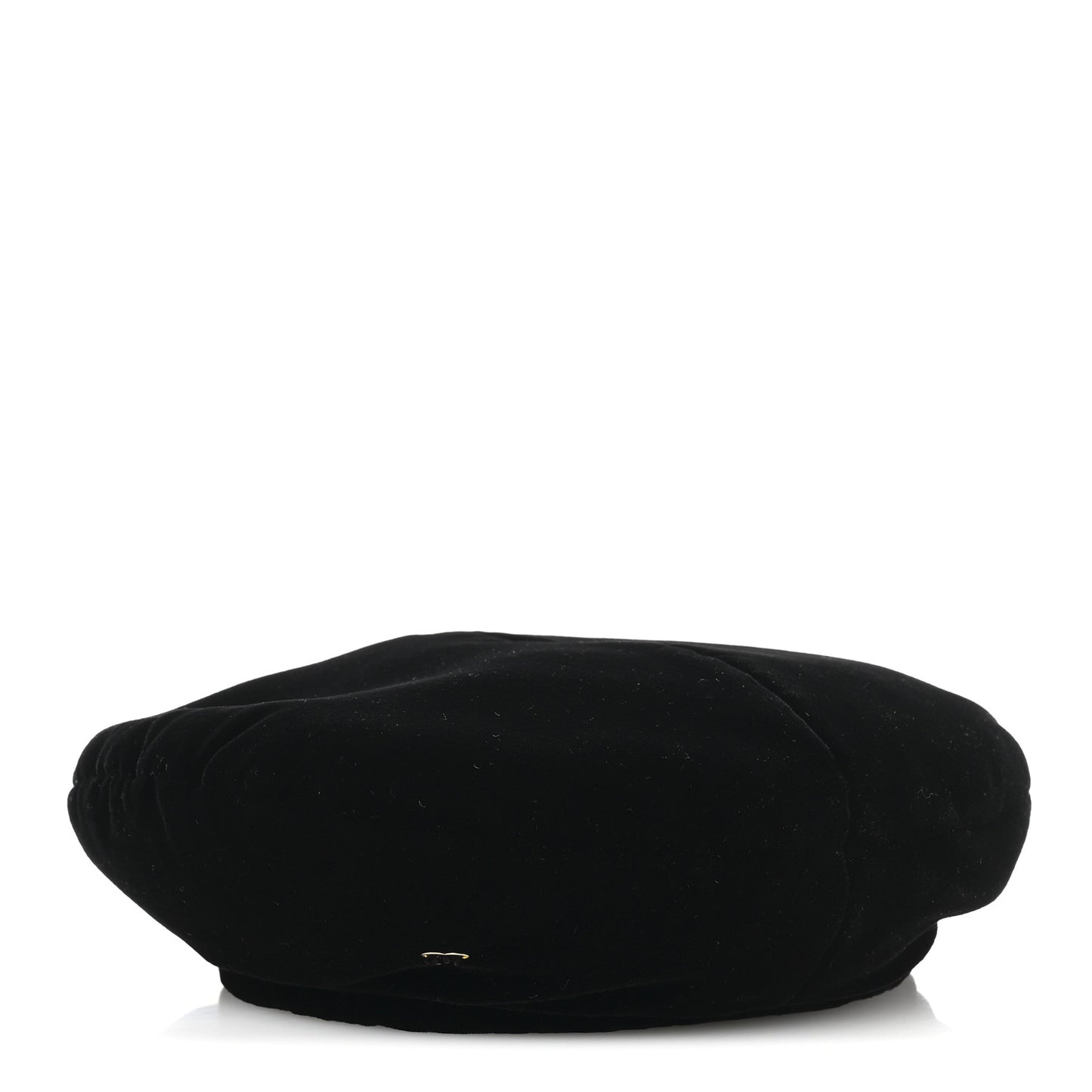 Velvet Beret Hat S Black